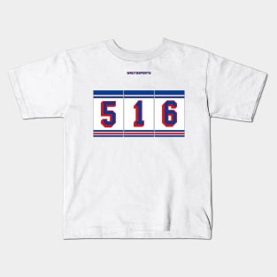 Rep your Area Code (NYR 516) Kids T-Shirt